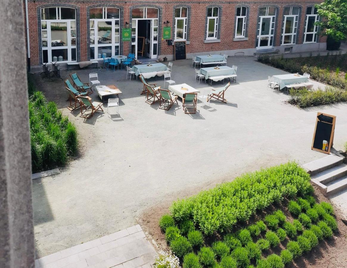 De Lotuspoort Met Mihr'S B&B In De Abdij Van Bornem Luaran gambar